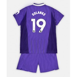 Tottenham Hotspur Dominic Solanke #19 Jalkapallovaatteet Lasten Kolmas peliasu 2026-27 Lyhythihainen (+ Lyhyet housut)
